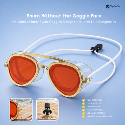 Aviator Swim Shades