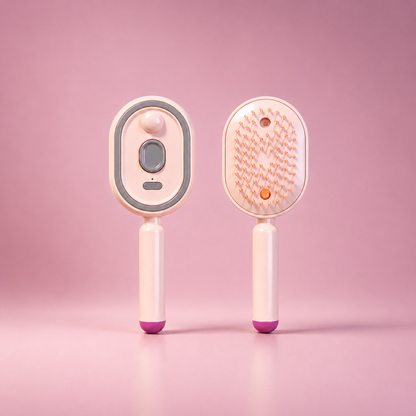 3-in-1 Spray Hair Comb for Frizz Control & Scalp Massage